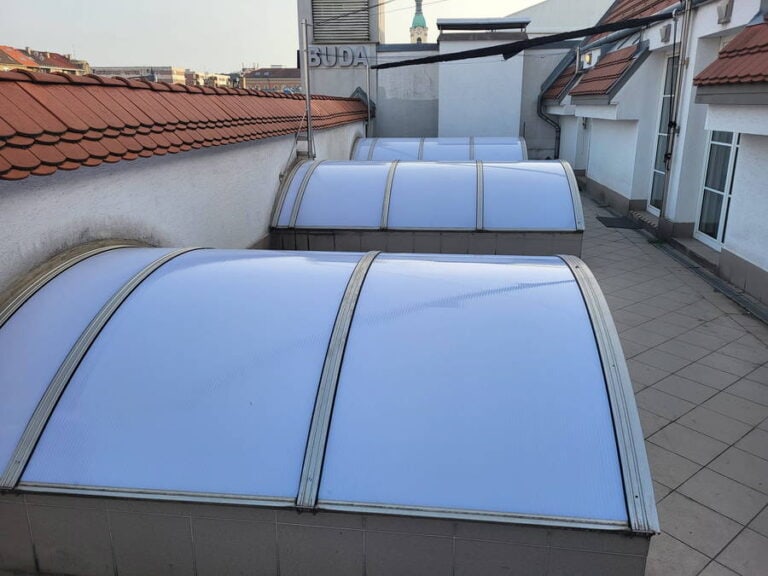 polikarbonát bevilágítók cseréje